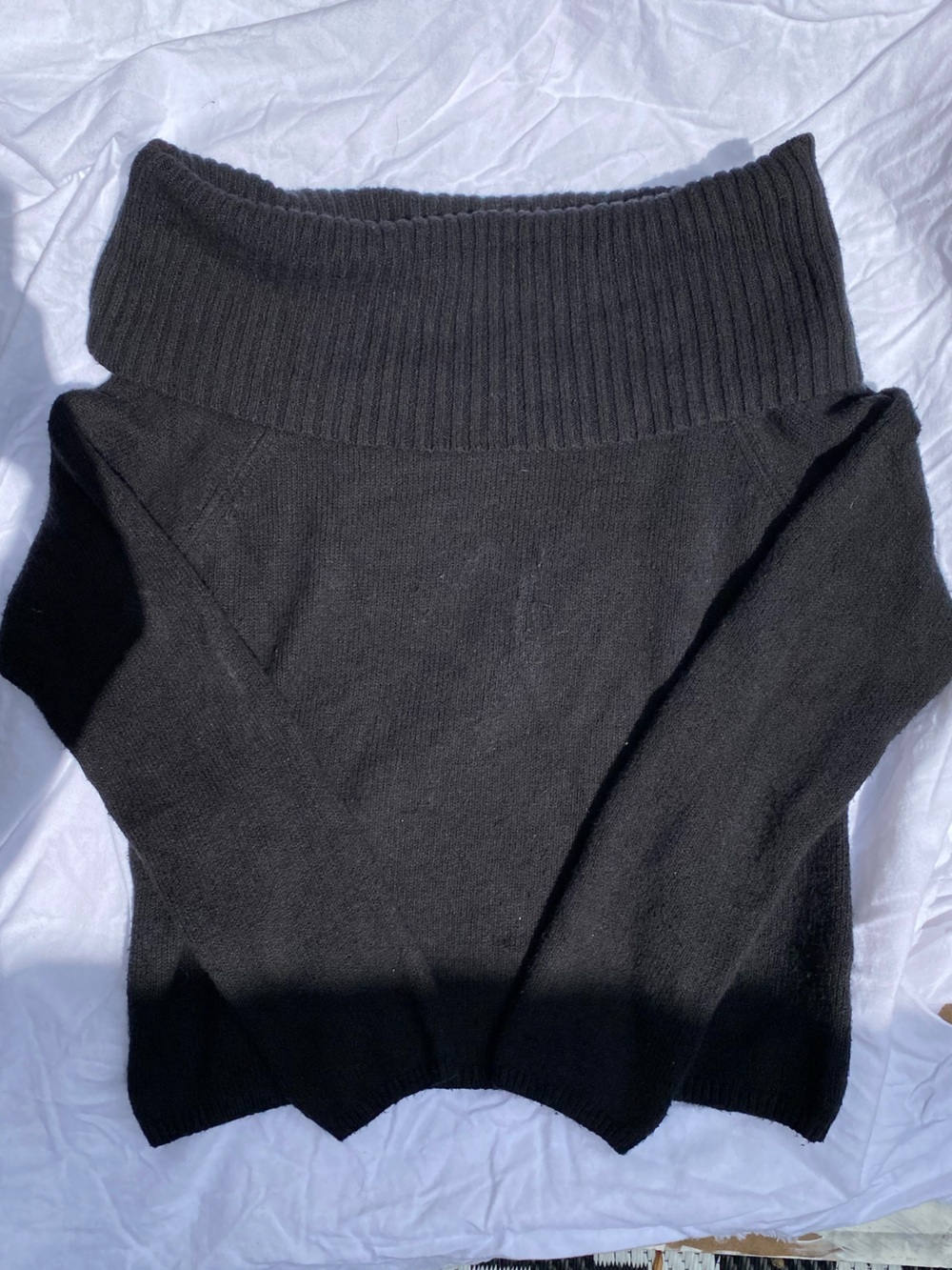 Balletcore Off the Shoulder Sweater